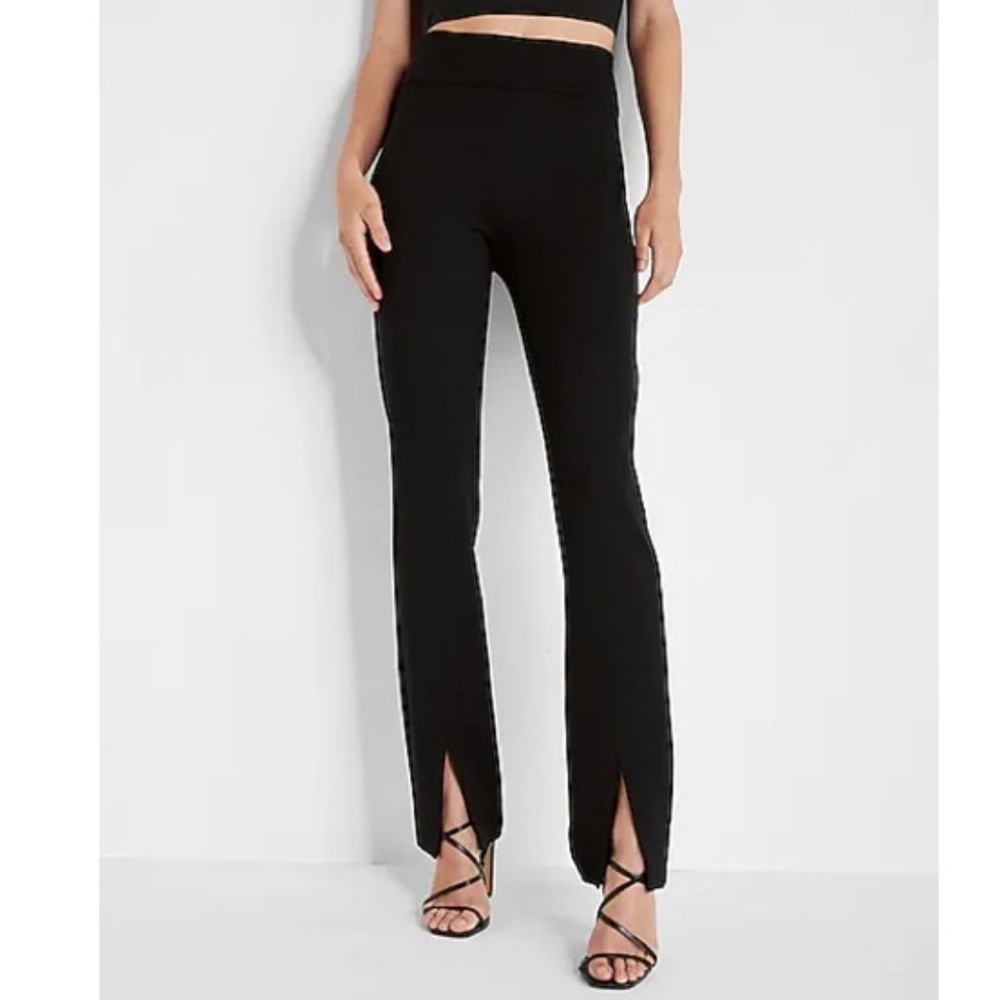 NWT H&M split hem pants Size